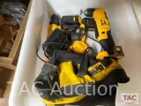 DeWaltCordless Drill And Right Angle Drill With Batteries