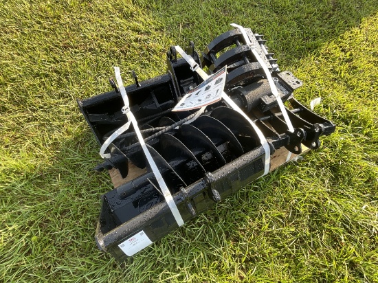 New 9 Piece Mini Excavator Attachment Set