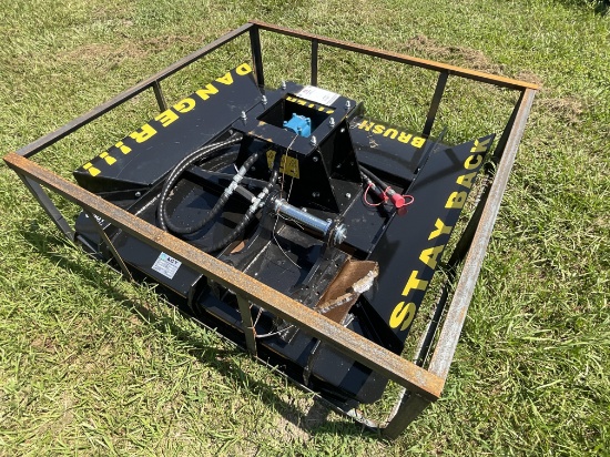 New 54in Mini Excavator Brush Cutter Attachment