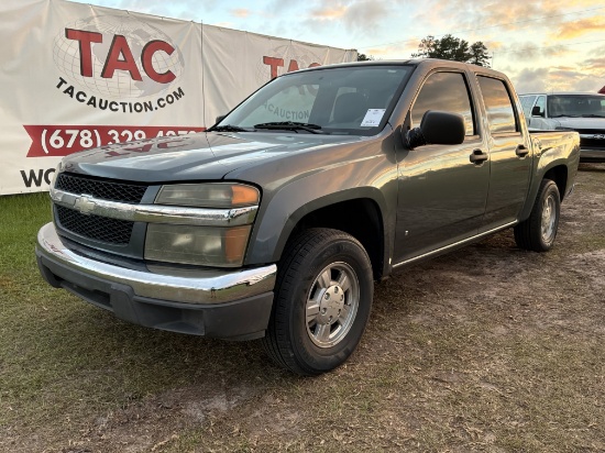 2007 Chevrolet Colorado 4 Door Pickup Truck