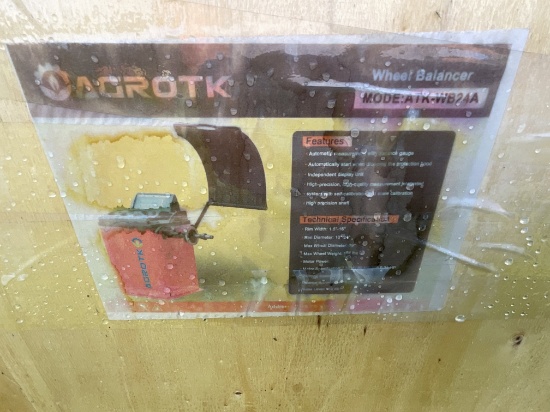 New Agrotk ATK-WB24A Wheel Balancer