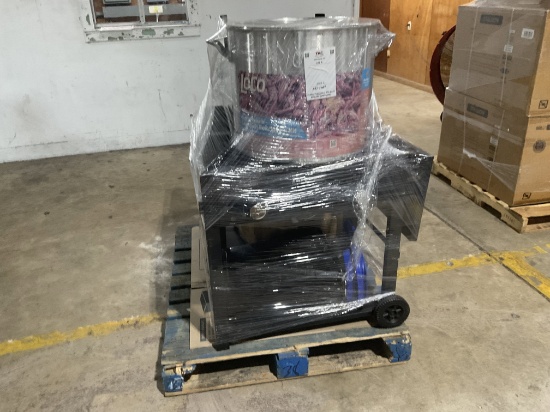 Crawfish Boil Steam Kit And Propane Burners