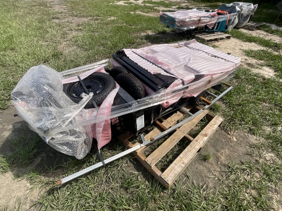 New ET13 3 Wheeled Electric Cart With Dump Bed