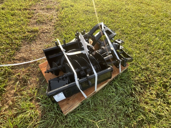New 9 Piece Mini Excavator Attachment Set