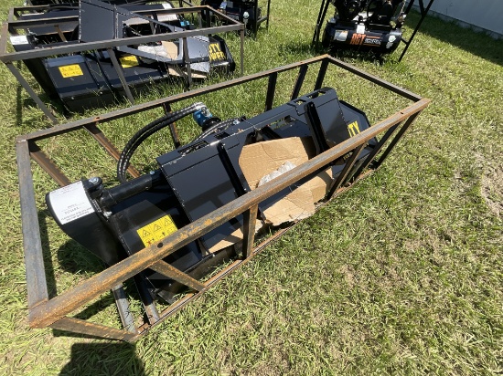 New 62in Flail Mower Skid Steer Attachment