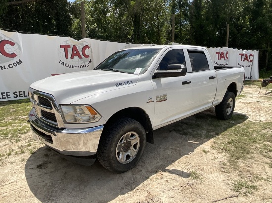 2015 Ram 2500 Tradesman Crew Cab 4X4 Pickup Truck