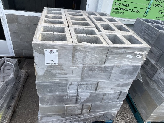 Pallet Of Cinder Blocks
