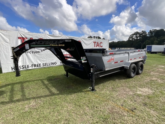 2024 Horizon Gooseneck Dump Trailer