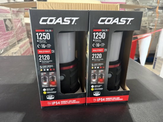 Set Of Coast IP54 Emergency Area Lights
