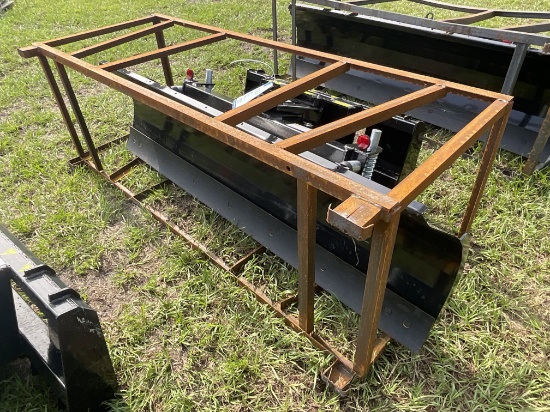 New 84in Skid Steer Dozer Blade Attachment