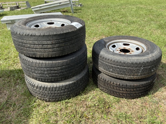5-Ford F-250 Tires And Wheels