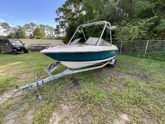 1992 Boat & Trailer