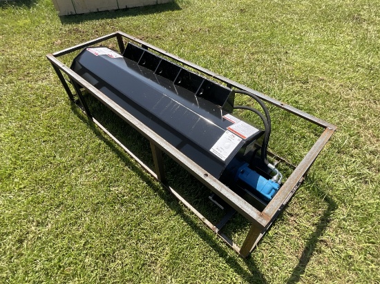 New 72in Skid Stteer Rotary Tiller Attachment