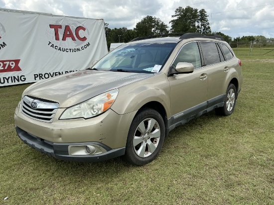 2010 Gold Subaru Outback