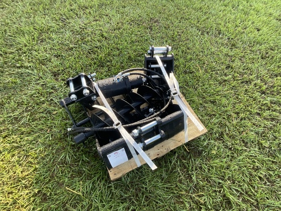 New 6 Piece Mini Excavator Attachment Set