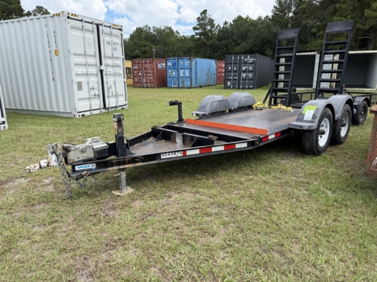 2019 MMDI T/A 17ft Equipment Trailer