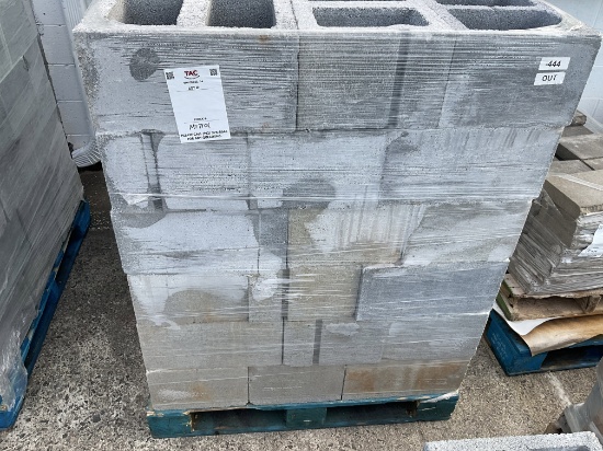 Pallet Of Cinder Blocks