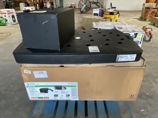 Safe, Lawn Mower Bagger And Generator Mount