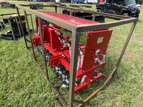 New 6ft Seeder Skid Steer/3 Point Hitch Attachment