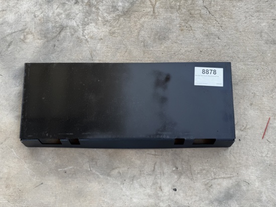 New Skid Steer Quick Attach Backing Plate
