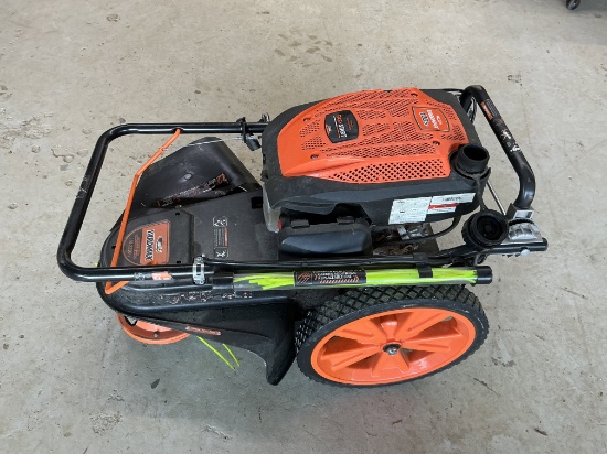 Yardmax 22in Walk-Behind String Trimmer Mower