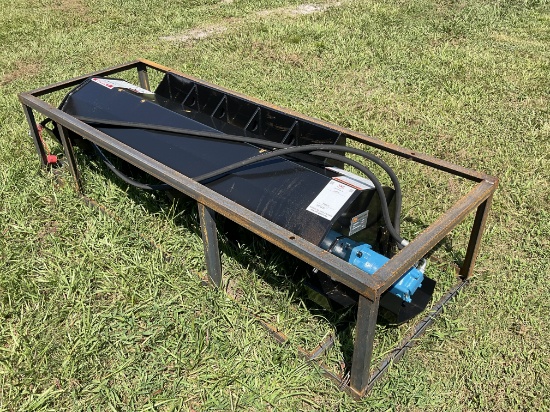 New 72in Skid Stteer Rotary Tiller Attachment