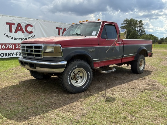 1993 Ford F-250 4X4 Pickup Truck