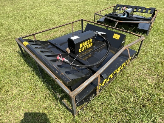 New 72in Brush Cutter Skid Steer Attachment