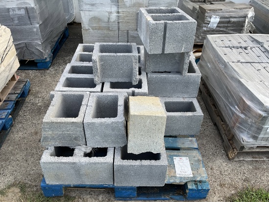 Pallet Of Cinder Blocks