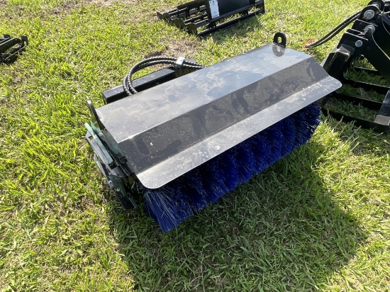 New Mini Skid Steer Sweeper Attachment