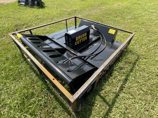 New 72in Brush Cutter Skid Steer Attachment