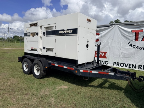 2014 Mq Power 150 Tow Behind Generator