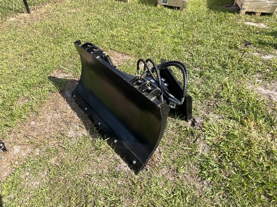 New Mini Skid Steer Push Blade Attachment
