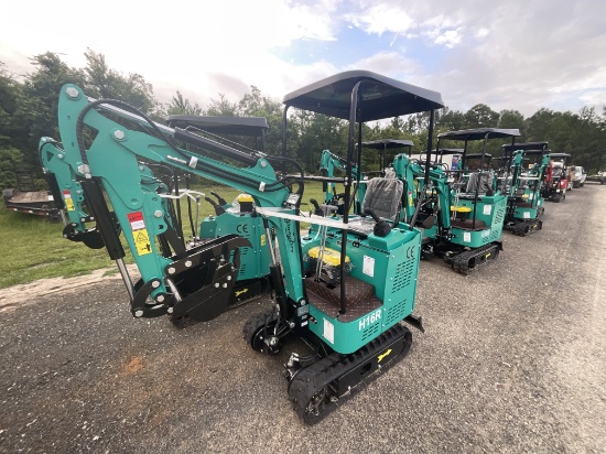 New H16R Mini Excavator