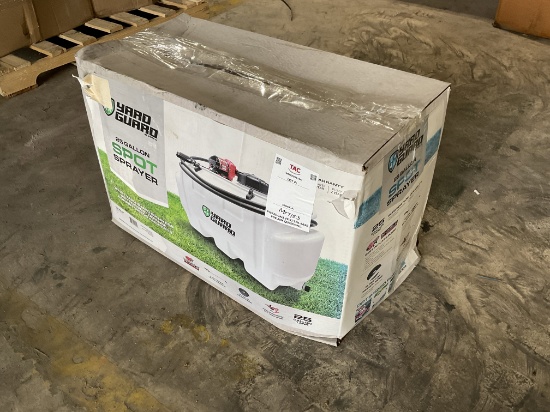 25 Gallon Spot Sprayer With Electric Pump