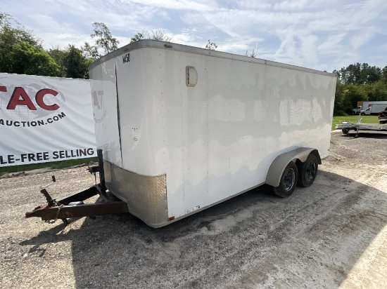 2020 Lark United 16ft 2-Axle Enclosed Utility Trailer