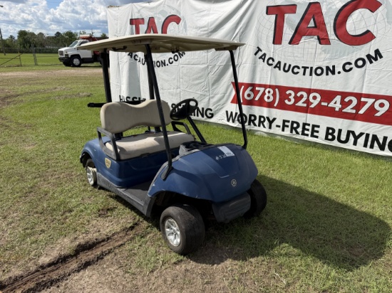 Yamaha Blue Golf Cart