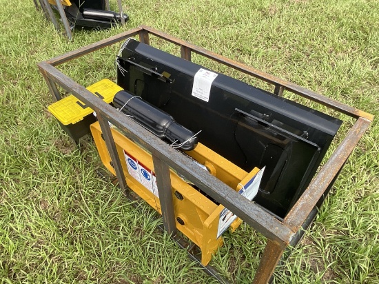 New Skid Steer Hydraulic Hammer Attachment