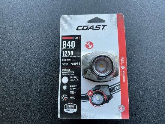 Coast 1250 Lumens Head Light