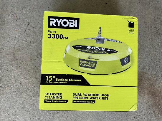 RYOBI 3300psi 15in Surface Cleaner
