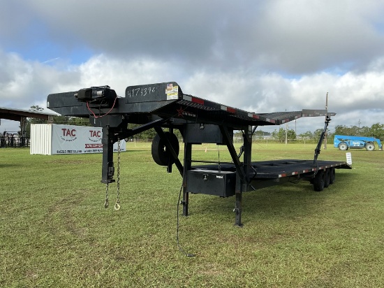 Gooseneck Car Hauler