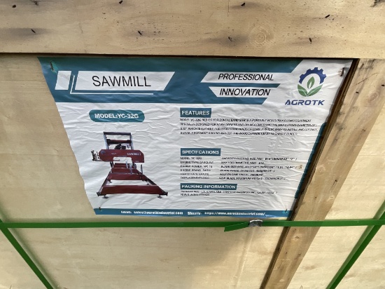 New AGT YC-32G Sawmill