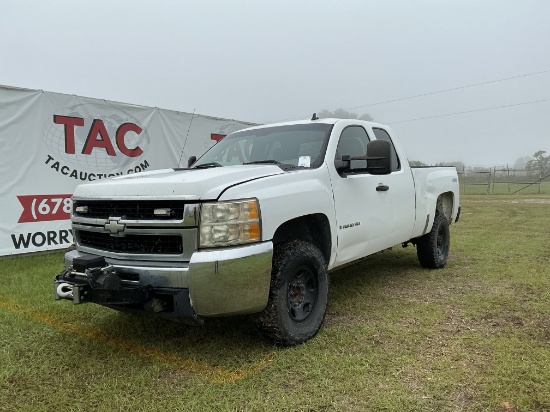 2008 Chevrolet Silverado 2500hd 4x4 Crew Cab Pickup Truck
