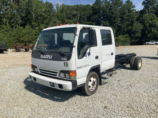 2005 ISUZU NPR HD Cab And Chassis Crew Cab