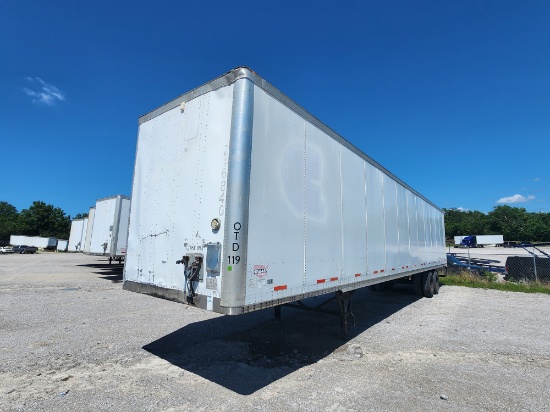 2009 WABASH 53FT DRY VAN SEMI TRAILER