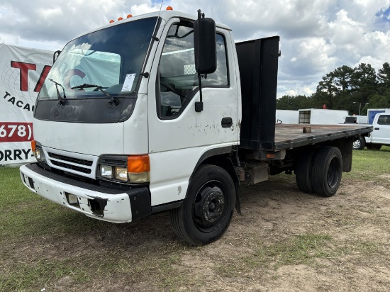 2005 Isuzu NQR Flatbed Truck