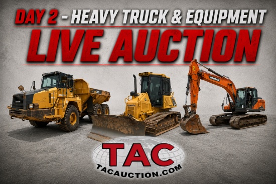 Day 2 - Heavy Truck and Equipment Live Auction
