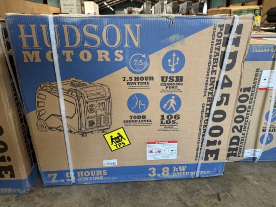 Hudson Motors HD4500iE Portable Inverter Generator