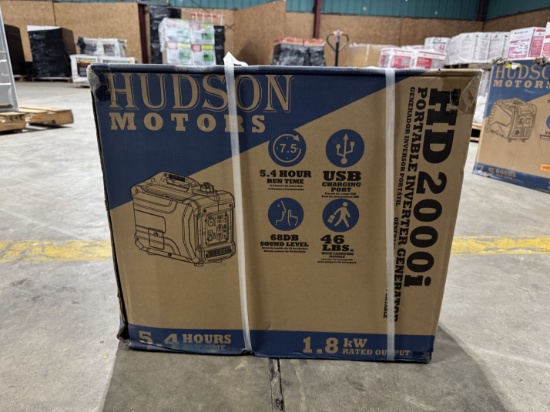 Hudson Motors HD2000i Portable Inverter Generator