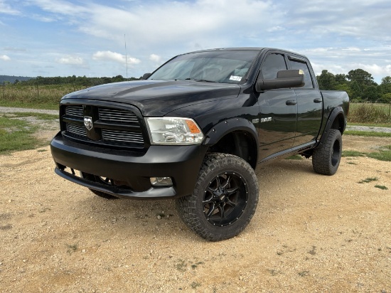 2010 Dodge RAM 1500 4X4 Crew Cab Pickup Truck